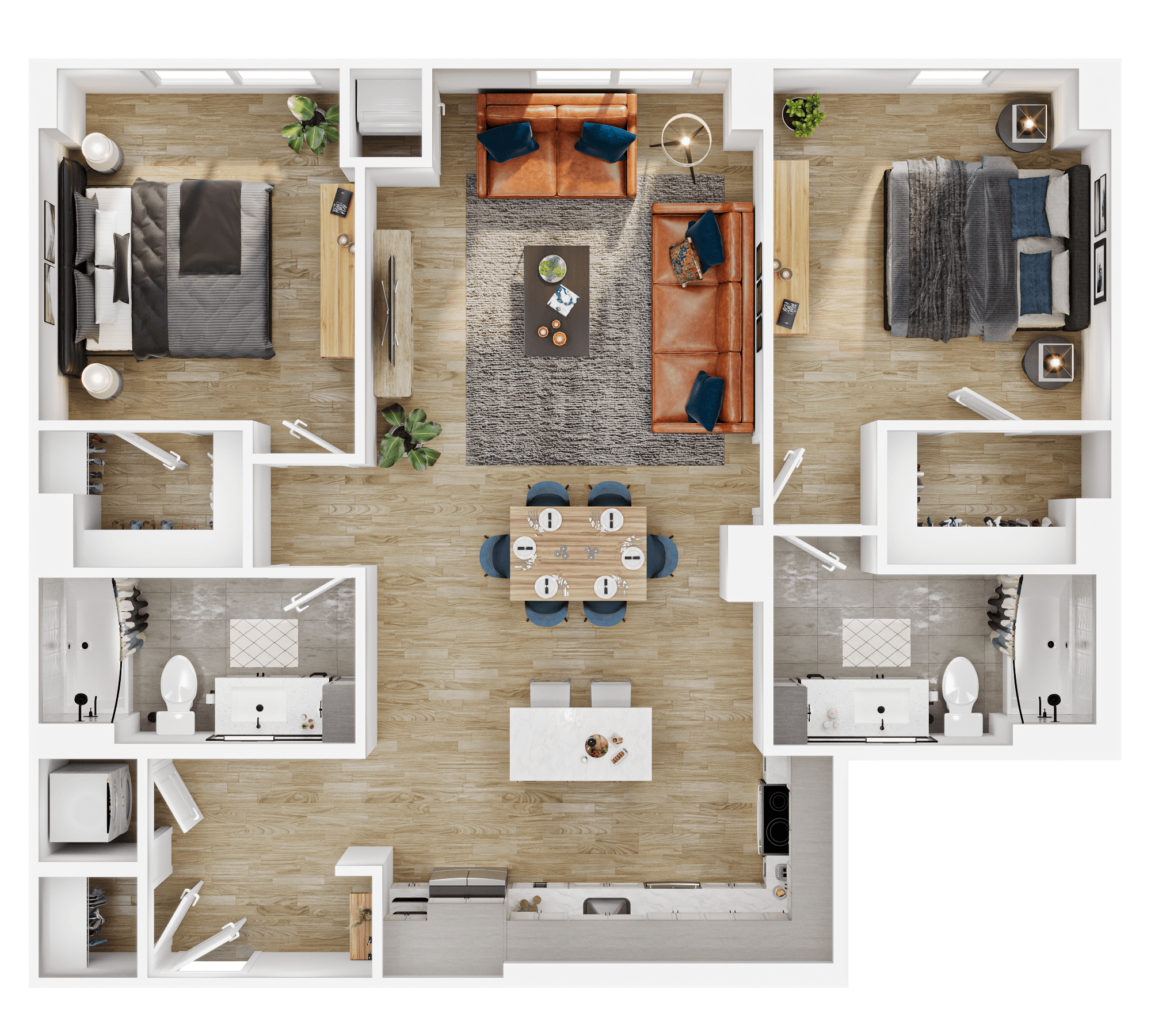 Floor plan layout diagram for B13